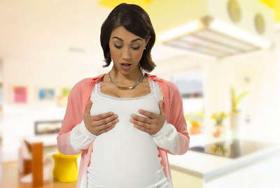 Изменение груди при беременности